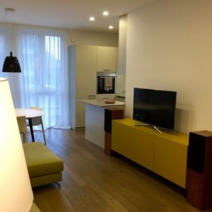 Living Madia Tv Casse Stereo Appartamento Centro Ravenna